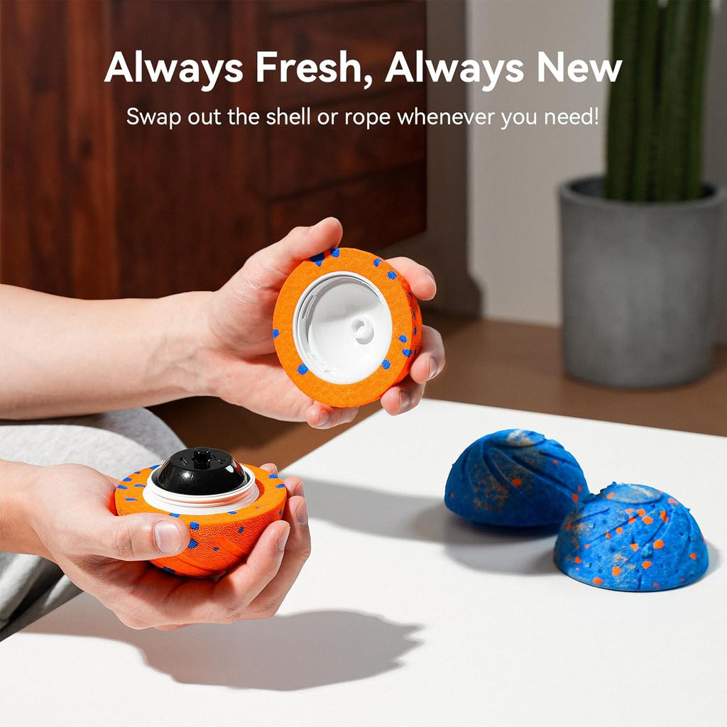 Smart Interactive Dog Toy, Wicked Ball AIR, Automatic Moving, Bouncing, and Rotating, E-TPU Material, IPX7 Waterproof Rating, Active Rolling Ball for Puppy, Medium and Large Dogs