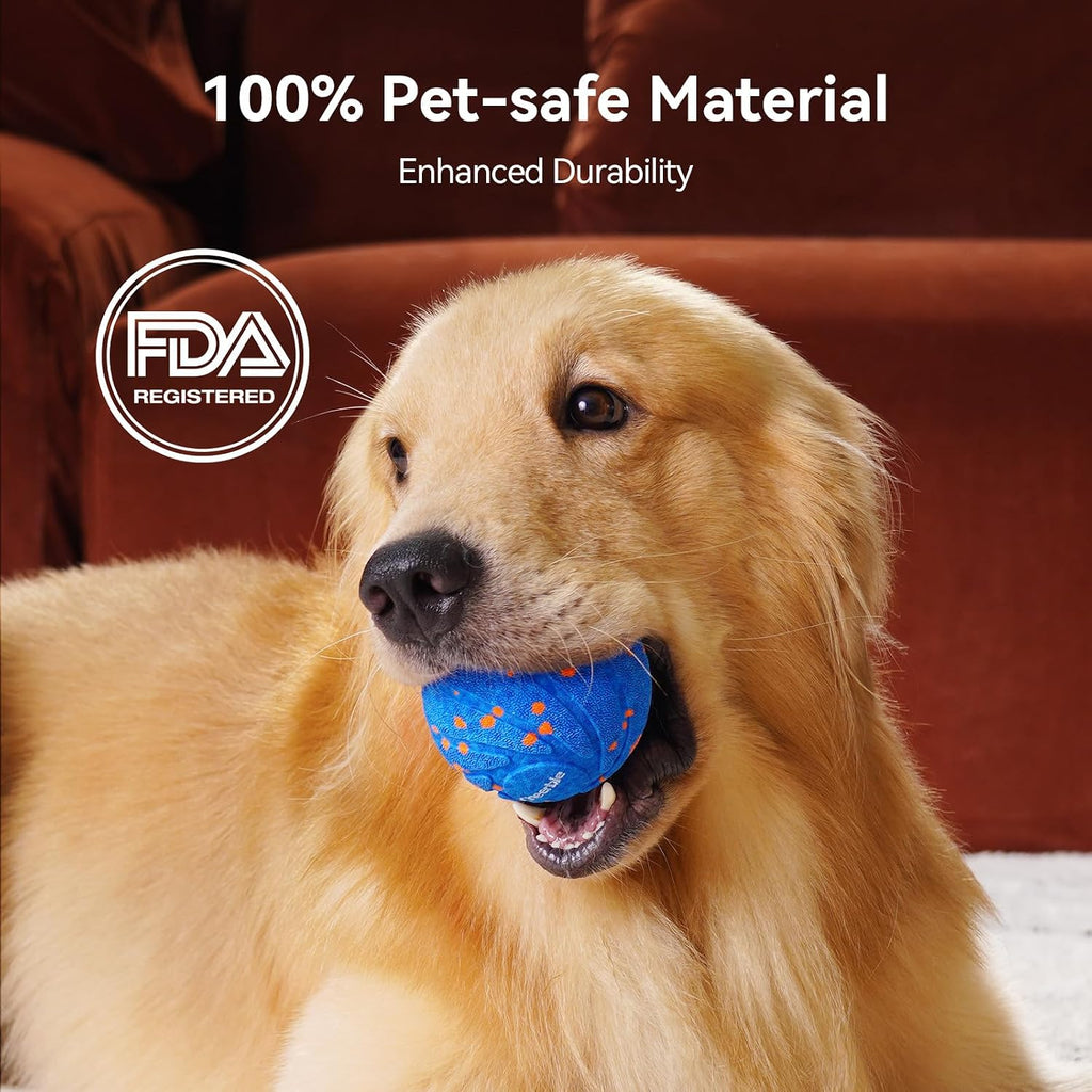 Smart Interactive Dog Toy, Wicked Ball AIR, Automatic Moving, Bouncing, and Rotating, E-TPU Material, IPX7 Waterproof Rating, Active Rolling Ball for Puppy, Medium and Large Dogs